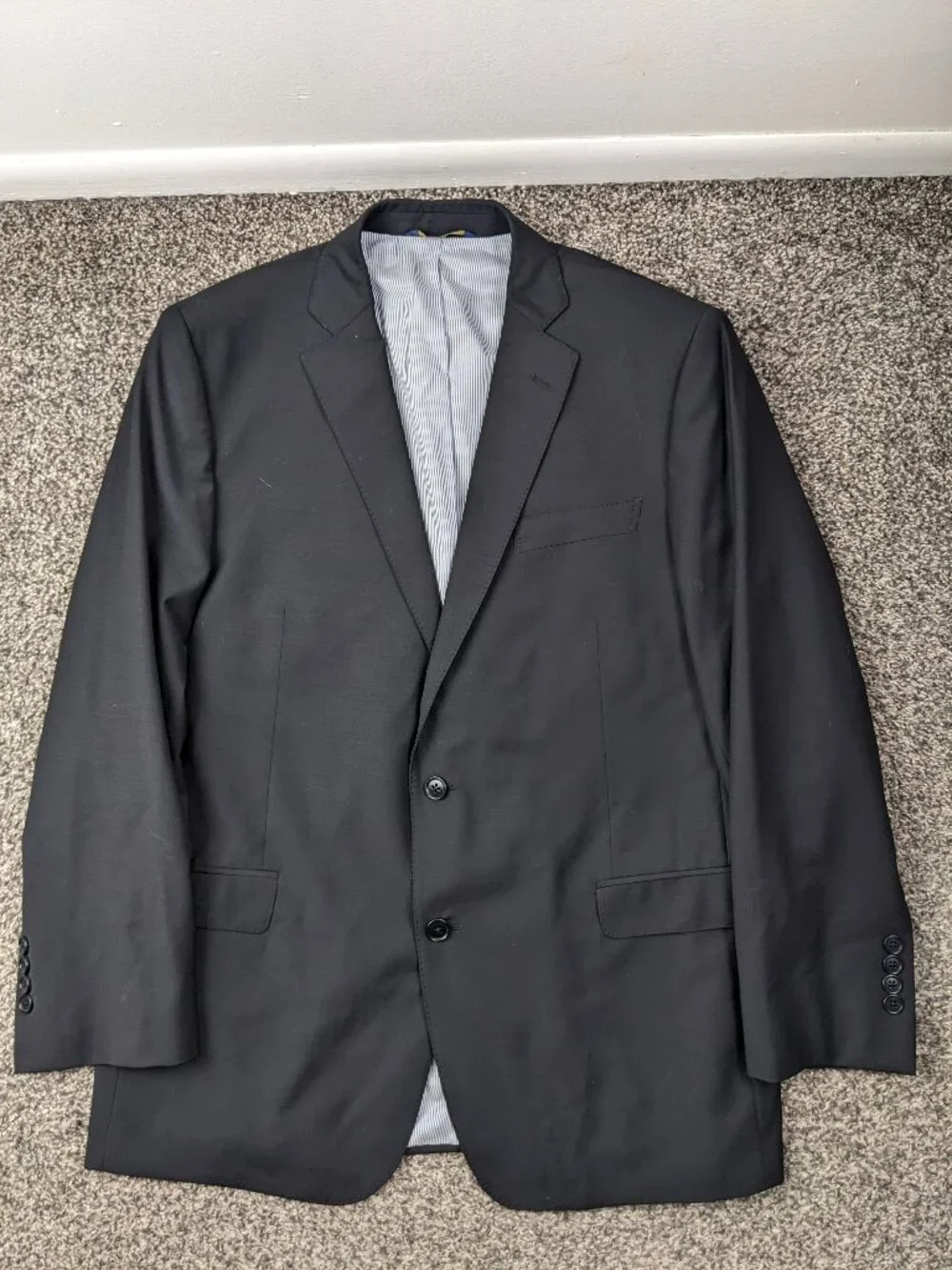NWT Brooks Brothers Sport Coat Wool Explorer Black 44R Regent Fit $349